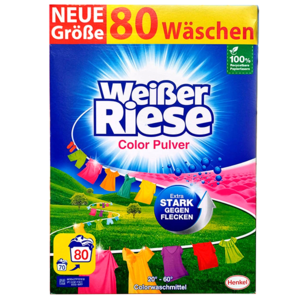 Weisser Riese prací prášek na barevné prádlo 80PD 4,4kg