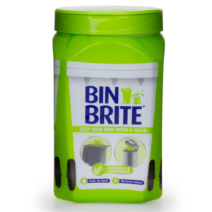 Bin Brite Prášek pro neutralizaci zápachu z koše Citronella & Lemongrass 500g