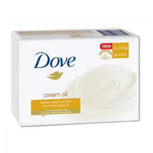 Dove tuhé mýdlo s arganovým olejem 2x100g