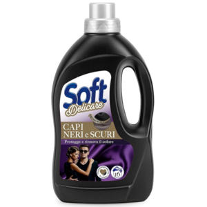 SOFT Delicare prací gel na tmavé a černé prádlo 900ml 16PD