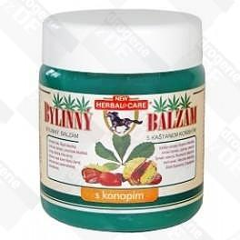 Bylinný balzám s kaštanem koňským Konopí 500 ml