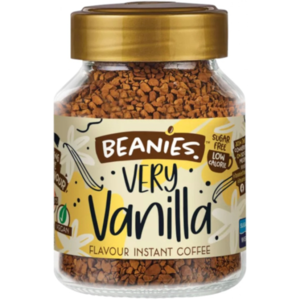 Beanies ochucená instantní káva Very Vanilla 50g