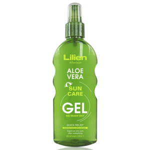 Lilien Sun Active Aloe Vera zklidňující bezoplachový gel po opalování 200ml