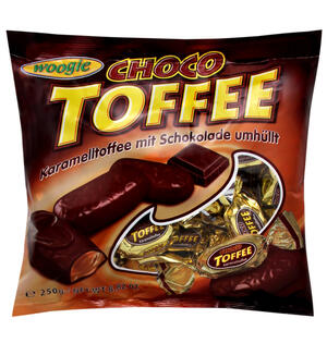 Woogie Choco Toffee čokoládové karamely 250g