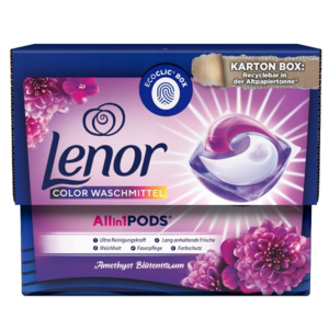 Lenor Color prací kapsle All in1 na barevné prádlo Amethyst 10ks