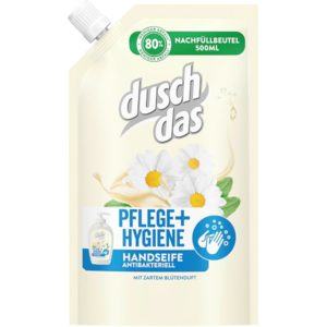 Duschdas tekuté mýdlo na ruce Pflege+Hygiene s květinovou vůní 500ml