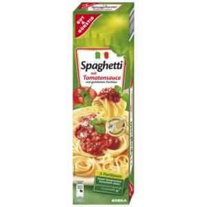GG Špagety s tomatovou omáčkou a sýrem 3 porce