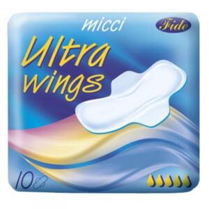Dámské vložky Micci Ultra Wings, 10Ks