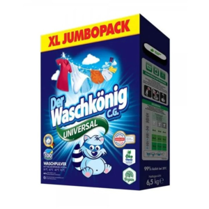 WASCHKONIG UNIVERSAL prací prášek na bílé prádlo  100 dávek, 6,5kg