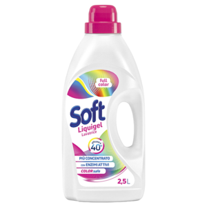 SOFT prací gel na barevné prádlo 2,5l 45PD