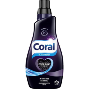 Coral prací gel Black Velvet 22PD 1,1l