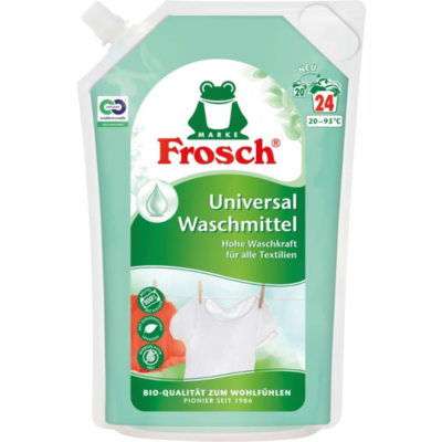 Frosch univerzální Bio prací gel s vůní jablek 24PD 1,8l