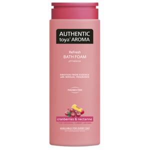 AUTHENTIC pěna do koupele cranberries & nectarine 600ml