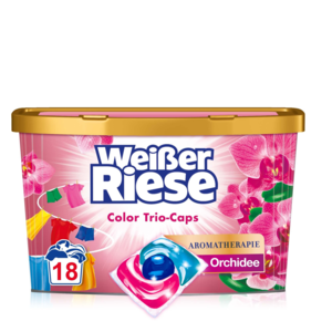 Weisser Riese prací kapsle na barevné prádlo Orchidea & Macadamia 18PD