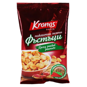 Kronos bulharské pražené arašídy s mořskou solí a bylinkami 130g