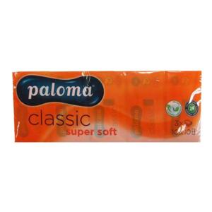 Paloma Super Soft Classic papírové kapesníky 3vr 10ks