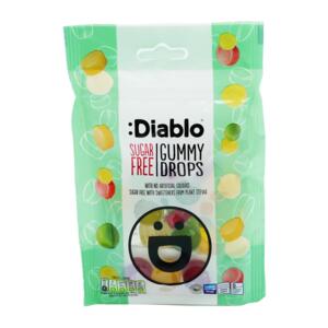 Diablo Gummy Drops želatinové bonbony bez cukru 75g