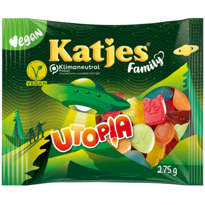 Katjes žvýkací bonbóny Family Utopia 275g