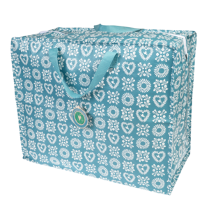 Rex London velká taška se zipem s motivem Blue Friendship 55x48cm