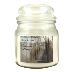 Svíčka vonná dekorativní CASHMERE WOODS, 200g