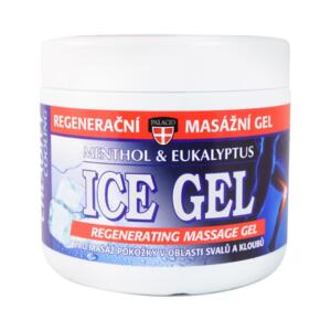 ICE GEL menthol a eukalyptus masážní gel 600ml