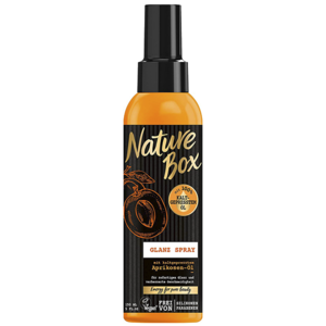 Nature Box vlasový sprej pro dodání lesku s meruňkovým olejem 150ml