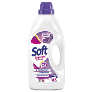 SOFT univerzální prací gel levandule na bílé a barevné 2,5l 45PD