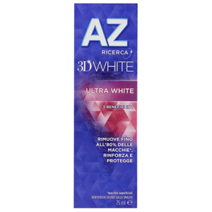AZ 3D Ultra White bělící zubní pasta z Itálie 75ml