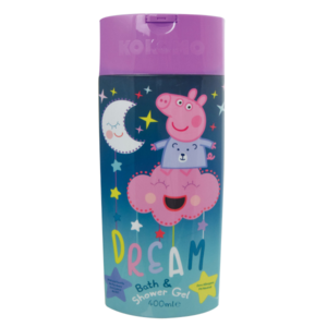 Peppa Pig Sprchový gel a pěna do koupele 400ml 