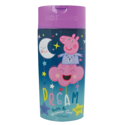 Peppa Pig Sprchový gel a pěna do koupele 400ml 