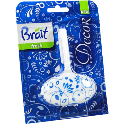 Brait WC kostka Decor, vůně fresh, 40g