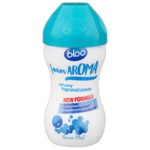 Bloo Foam, vonný prášek na údržbu WC, vůně Ocean Mist, 500g