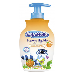 SapoNello italské dětské mýdlo na ruce vůně meruňka 300ml