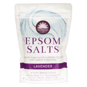 Elysium Spa Epsomská sůl do koupele Levandule 450g