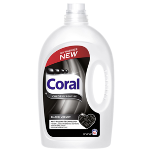 Coral Black Velvet prací gel na černé 50PD 2,5l