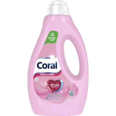 Coral prací gel na vlnu a hedvábí 23PD 1,15l