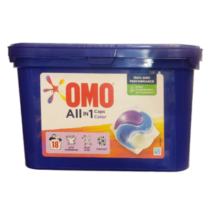 OMO Color prací kapsle na barevné prádlo 18PD