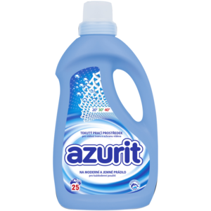 AZURIT prací gel na sportovní, funkční a jemné prádlo se svěží vůní 25 dávek