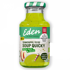 Eden Soup To Go BIO polévka Okurka-Jablko-Máta 250ml