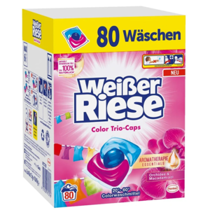Weisser Riese Duo Color Caps kapsle na praní barevného prádla Aromatherapie 80ks