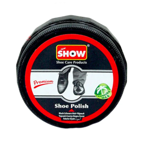 Show krém na boty, černý s voskem, 50ml