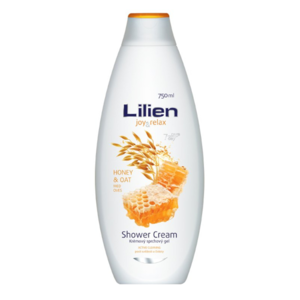 Lilien krémový sprchový gel Honey&Oat 750ml