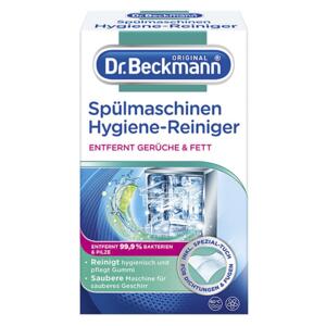 Dr. Beckmann hygienický dvoufázový čistič myčky a vlhčený ubrousek, 75g