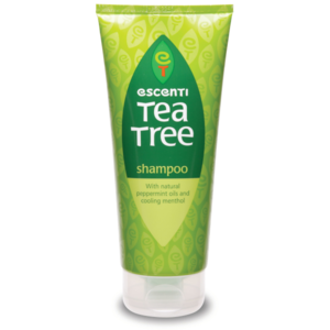 Escenti Tea Tree vlasový šampón s chladivým mátovým olejem 200ml