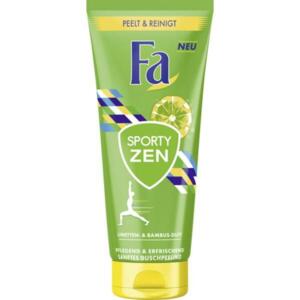 Fa sprchový gel Sporty Zen - Limetka a Bambusová tráva, 200ml