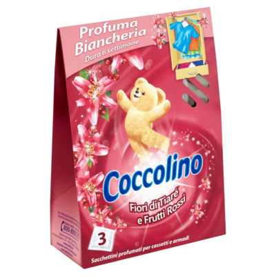 Coccolino vonné sáčky do skříně Tiaré 3ks