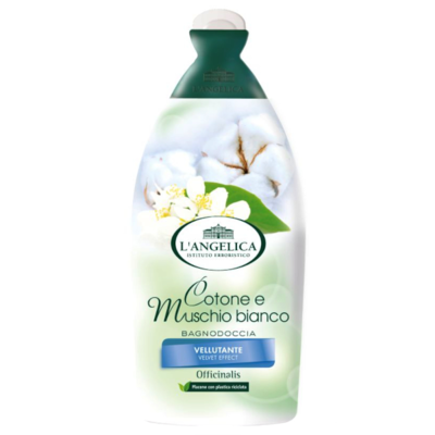 L Angelica srpchový gel Cotone e Muschio Bianco 500ml