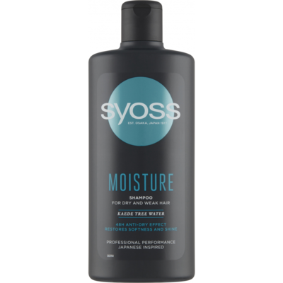Syoss Moisture pro suché vlasy a svědivou pokožku hlavy 440ml