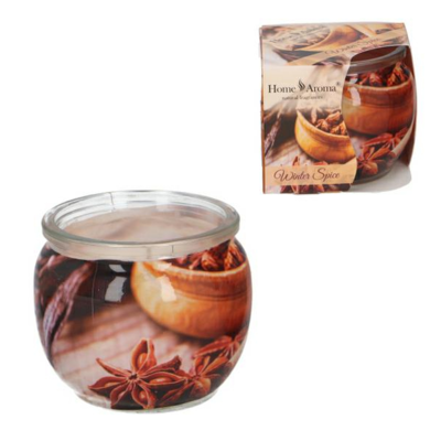 Svíčka vonná dekorativní s vůní Winter Spice 70g