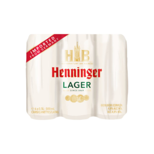 Henninger Lager exportní světlý speciál určený pro Kanadu 6x500ml